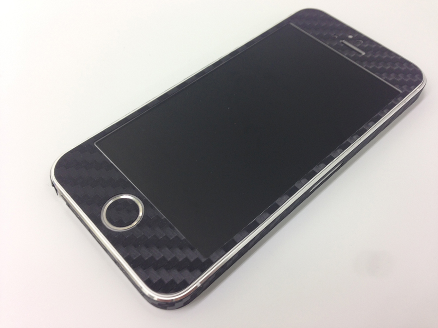 iPhone5S用カーボン調シート iPhone5S用カーボン調シート
